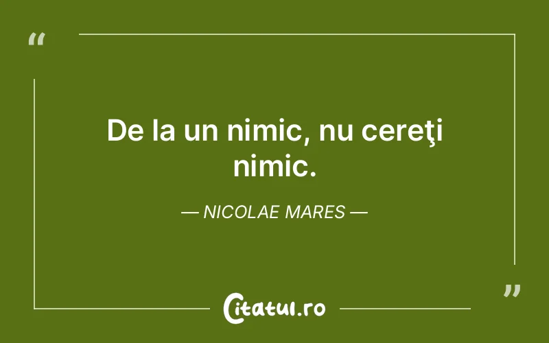 Citat Nicolae Mares - citate spiritualitate