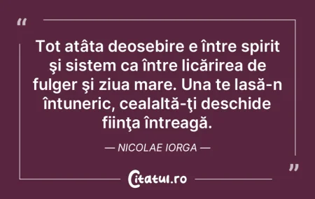 Tot atâta deosebire e între spirit şi... Tot atâta deosebire e între spirit şi...