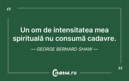 Un om de intensitatea mea spirituală nu... Un om de intensitatea mea spirituală nu...