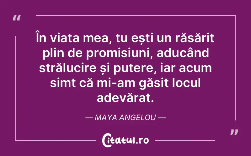 Citat Maya Angelou - citate spiritualitate