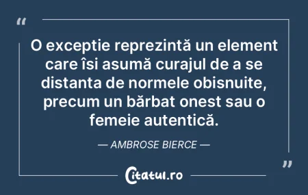 O excepție reprezintă un element care ... O excepție reprezintă un element care ...