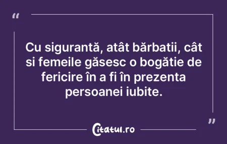 Cu siguranță, atât bărbaÈ›ii, cât È... Cu siguranță, atât bărbaÈ›ii, cât È...