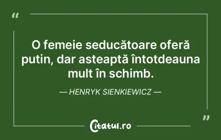 O femeie seducătoare oferă puțin, dar... O femeie seducătoare oferă puțin, dar...