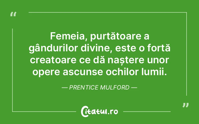 Citat Prentice Mulford - citate spiritualitate
