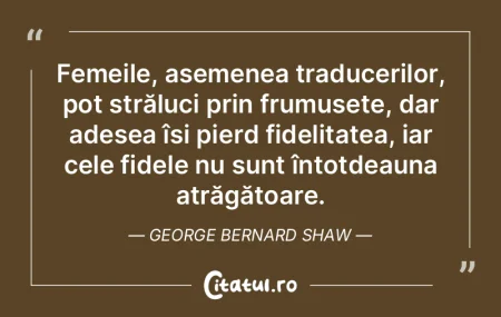 Femeile, asemenea traducerilor, pot strÄ... Femeile, asemenea traducerilor, pot strÄ...