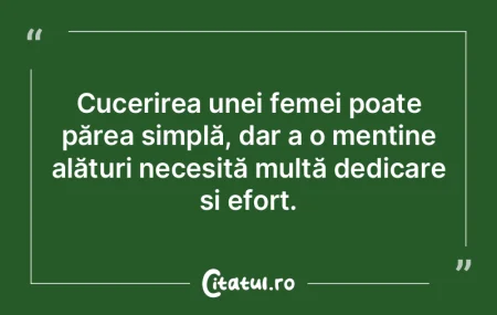 Cucerirea unei femei poate părea simplÄ... Cucerirea unei femei poate părea simplÄ...