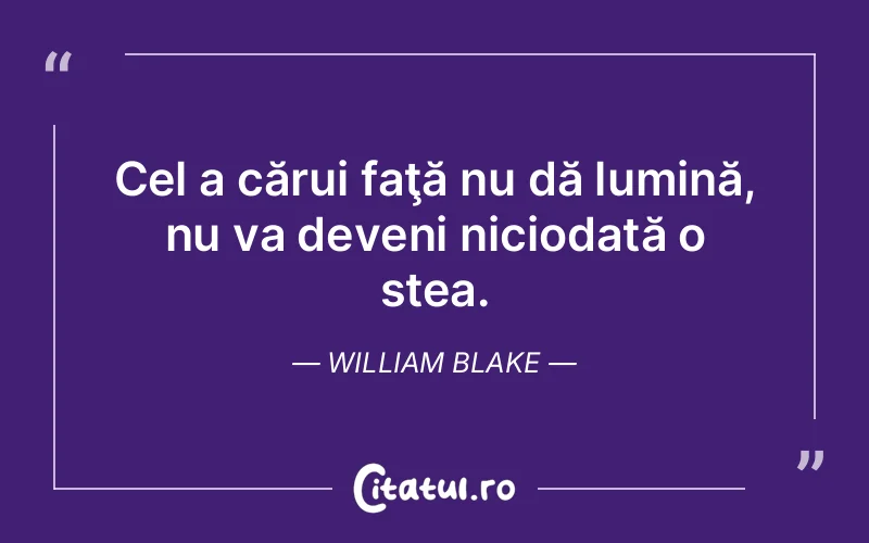 Citat William Blake - citate spiritualitate