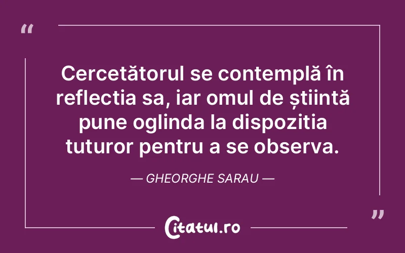 Citat Gheorghe Sarau - citate spiritualitate