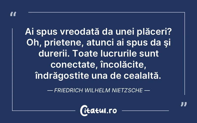 Citat Friedrich Wilhelm Nietzsche - citate spiritualitate