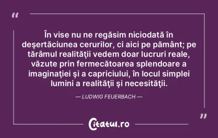 În vise nu ne regăsim niciodată în d... În vise nu ne regăsim niciodată în d...