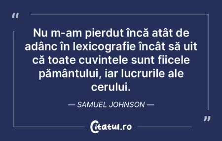 Nu m-am pierdut încă atât de adânc Ã... Nu m-am pierdut încă atât de adânc Ã...