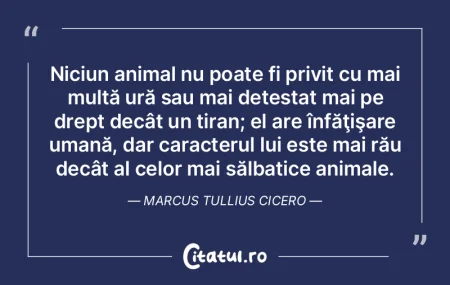 Niciun animal nu poate fi privit cu mai ... Niciun animal nu poate fi privit cu mai ...
