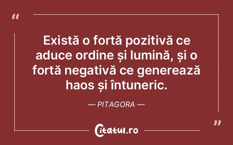 Citat Pitagora - citate spiritualitate