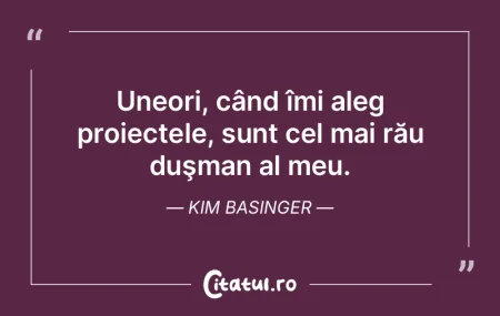 Uneori, când îmi aleg proiectele, sunt... Uneori, când îmi aleg proiectele, sunt...