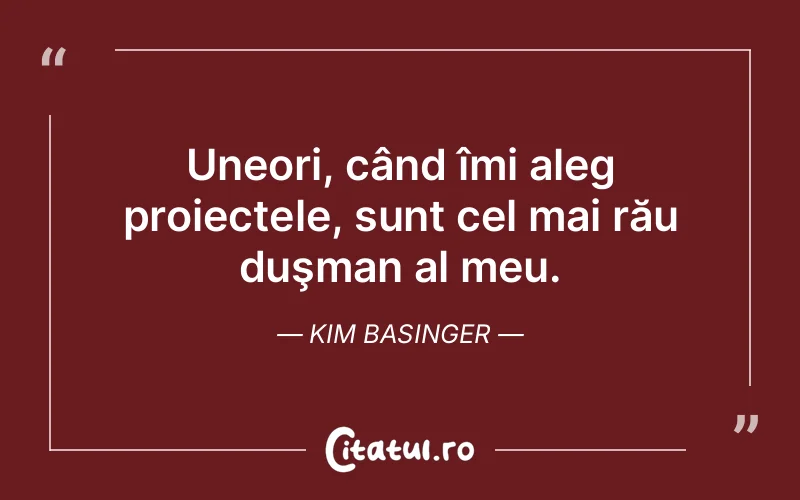 Citat Kim Basinger - citate spiritualitate