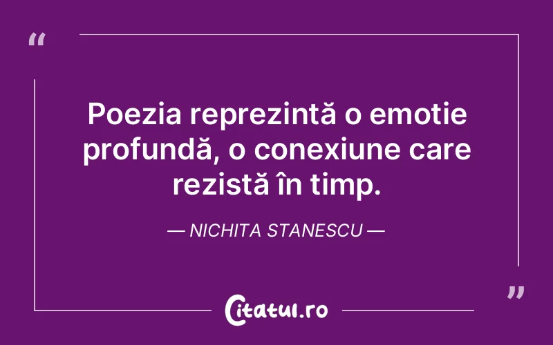Citat Nichita Stanescu - citate spiritualitate