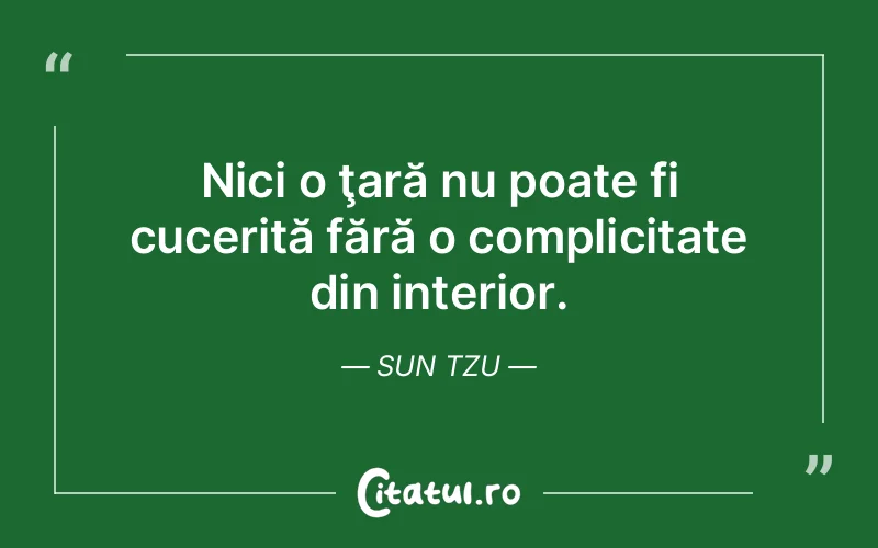 Citat Sun Tzu - citate spiritualitate