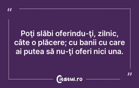Poţi slăbi oferindu-ţi, zilnic, câte... Poţi slăbi oferindu-ţi, zilnic, câte...
