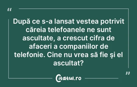 După ce s-a lansat vestea potrivit căr... După ce s-a lansat vestea potrivit căr...
