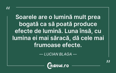 Soarele are o lumină mult prea bogată ... Soarele are o lumină mult prea bogată ...