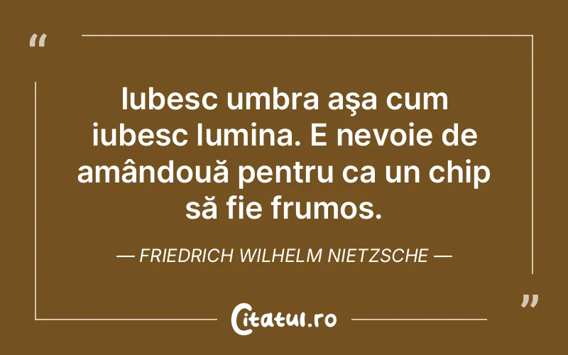 Citat Friedrich Wilhelm Nietzsche - citate spiritualitate