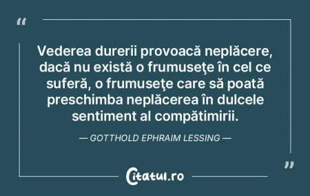 Vederea durerii provoacă neplăcere, da... Vederea durerii provoacă neplăcere, da...