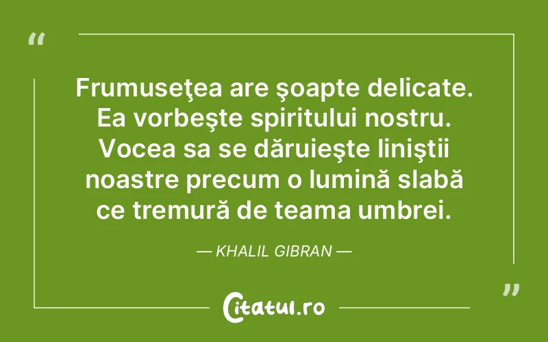 Citat Khalil Gibran - citate spiritualitate