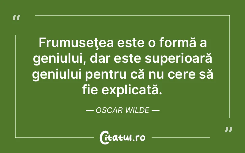 Citat Oscar Wilde - citate spiritualitate