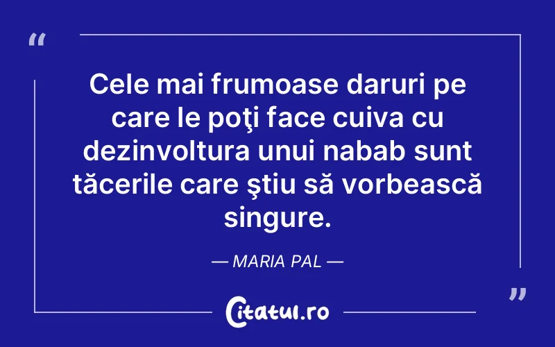 Citat Maria Pal - citate spiritualitate