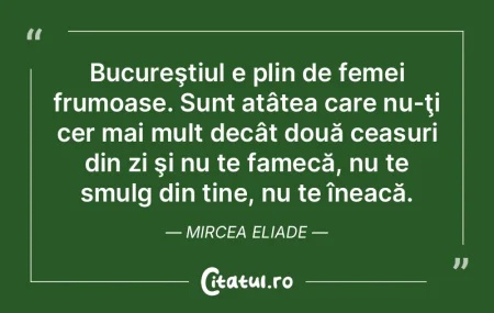 Bucureştiul e plin de femei frumoase. S... Bucureştiul e plin de femei frumoase. S...