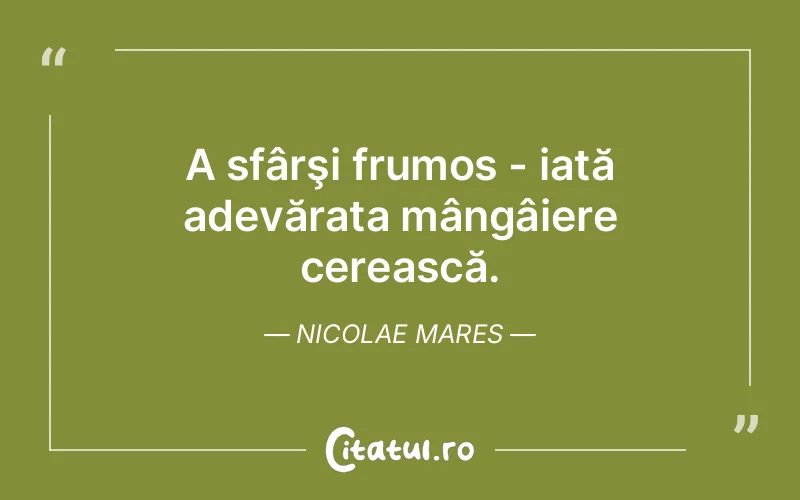 Citat Nicolae Mares - citate spiritualitate