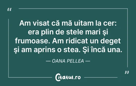 Am visat că mă uitam la cer: era plin ... Am visat că mă uitam la cer: era plin ...