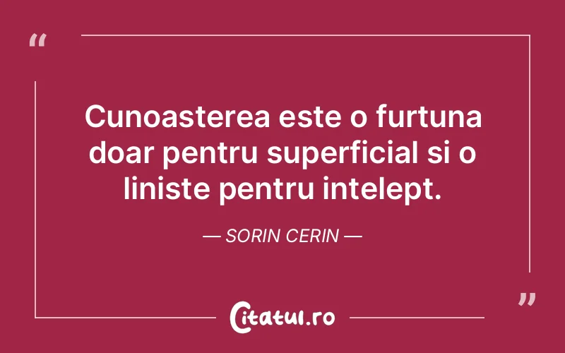 Citat Sorin Cerin - citate spiritualitate