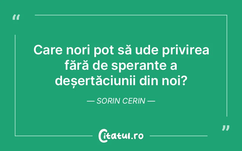 Citat Sorin Cerin - citate spiritualitate