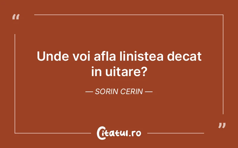 Citat Sorin Cerin - citate spiritualitate