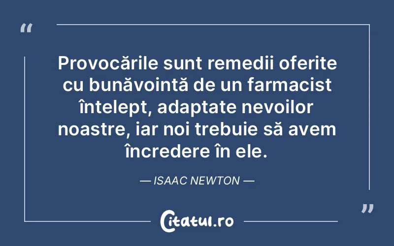 Citat Isaac Newton - citate spiritualitate