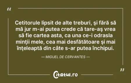 Cetitorule lipsit de alte treburi, şi f... Cetitorule lipsit de alte treburi, şi f...