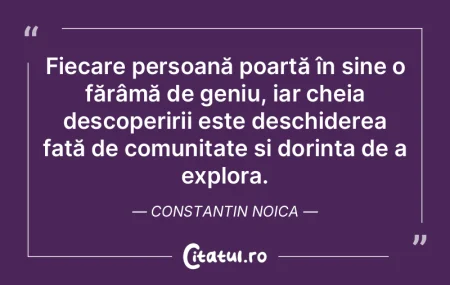 Fiecare persoană poartă în sine o fă... Fiecare persoană poartă în sine o fă...