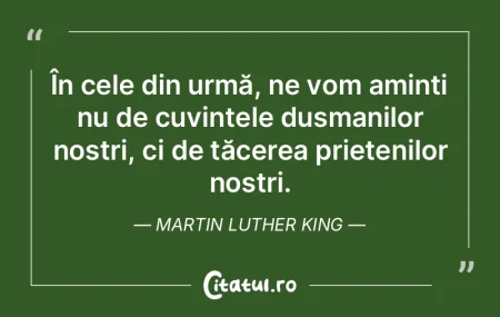 În cele din urmă, ne vom aminti nu de ... În cele din urmă, ne vom aminti nu de ...