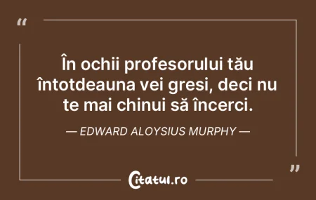 În ochii profesorului tău întotdeauna... În ochii profesorului tău întotdeauna...