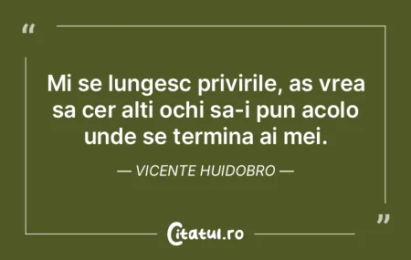 Mi se lungesc privirile, as vrea sa cer ... Mi se lungesc privirile, as vrea sa cer ...