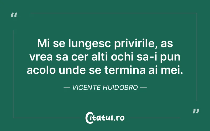 Citat Vicente Huidobro - citate spiritualitate