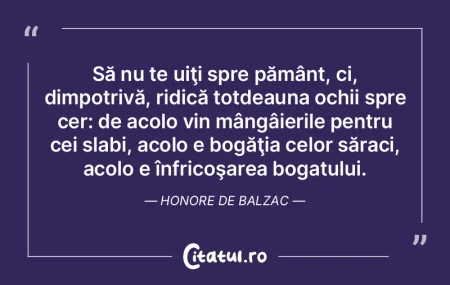 Să nu te uiţi spre pământ, ci, dimpo... Să nu te uiţi spre pământ, ci, dimpo...
