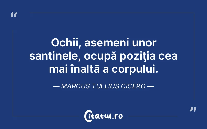 Citat Marcus Tullius Cicero - citate spiritualitate