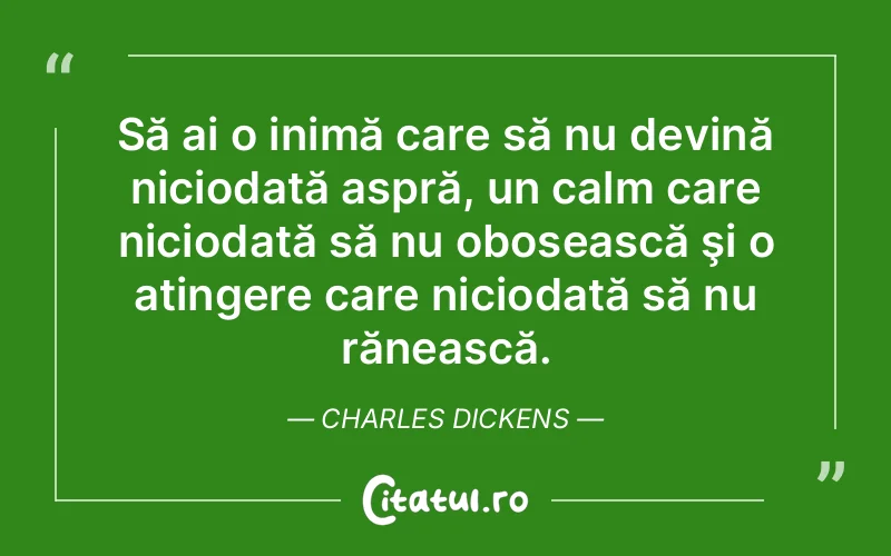 Citat Charles Dickens - citate spiritualitate