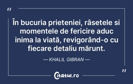 În bucuria prieteniei, râsetele și mo... În bucuria prieteniei, râsetele și mo...