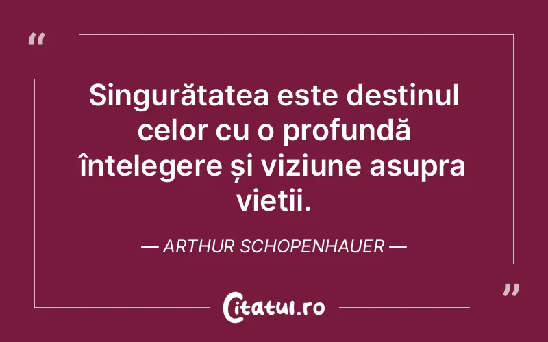 Citat Arthur Schopenhauer - citate spiritualitate