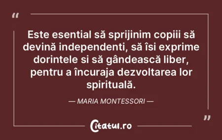 Este esențial să sprijinim copiii să ... Este esențial să sprijinim copiii să ...