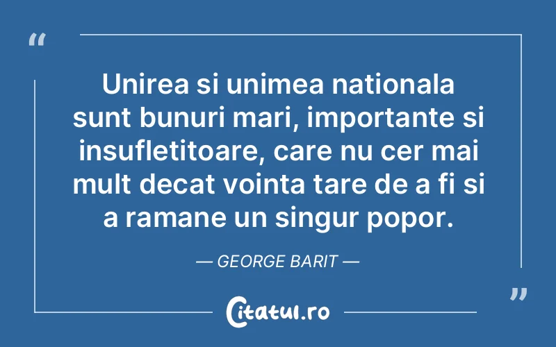 Citat George Barit - citate spiritualitate