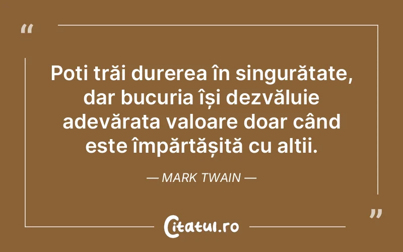 Citat Mark Twain - citate spiritualitate